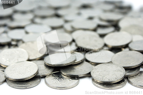 Image of A pile of Chinese Coins