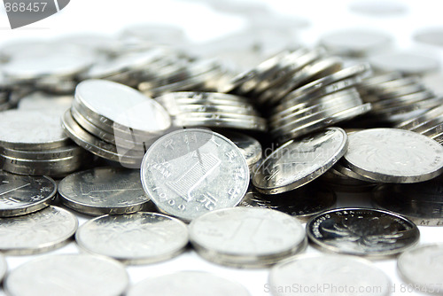 Image of A pile of Chinese Coins