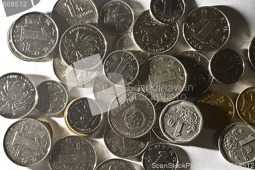 Image of background of coins