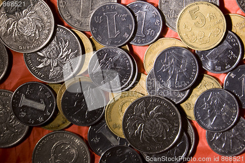 Image of background of coins