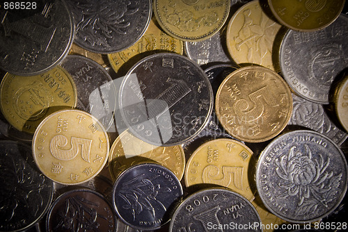 Image of background of coins