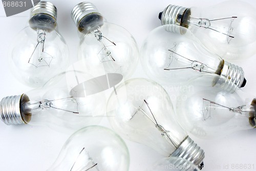 Image of many lightbulbs