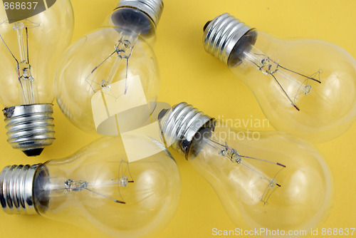 Image of many lightbulbs