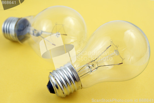 Image of two lightbulbs