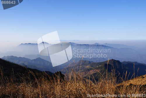 Image of Towering mountains