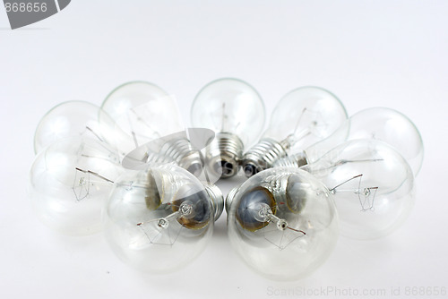 Image of a group of light bulbs