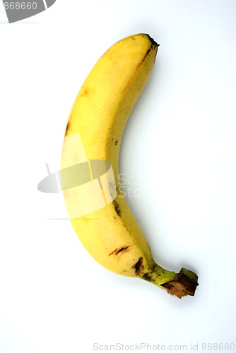 Image of banana isolated