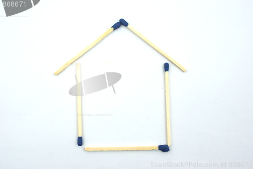 Image of Match Stick house