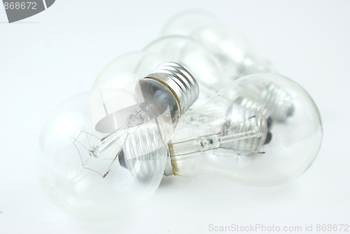 Image of many lightbulbs