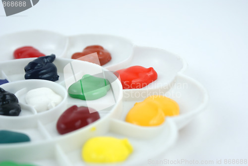 Image of Colorful palette