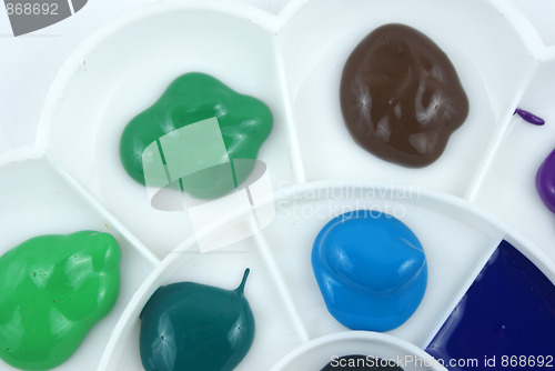 Image of Colorful palette