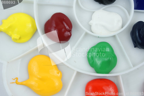 Image of Colorful palette