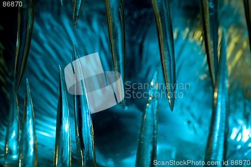 Image of Ice teeth closeup
