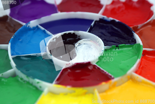 Image of Colorful palette