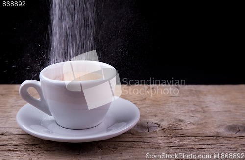 Image of Coffee with sugar