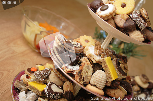 Image of christmas cookies from czech republic