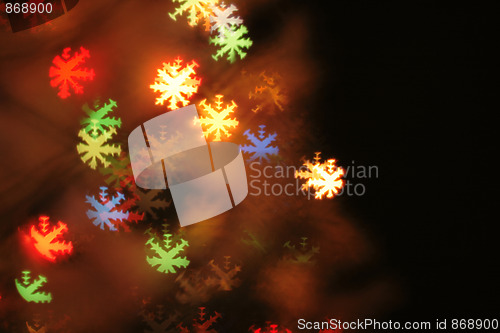 Image of christmas light background