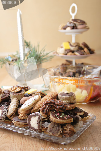 Image of christmas cookies from czech republic