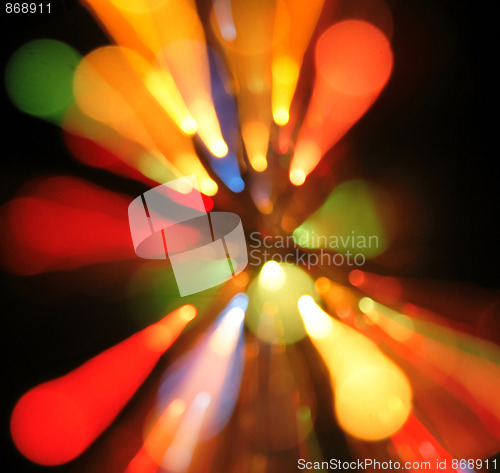 Image of xmas lights background