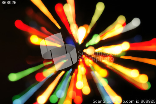 Image of xmas lights background