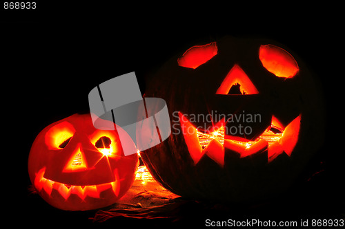 Image of halloween pumkins 