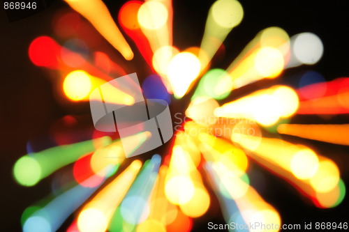 Image of xmas lights background