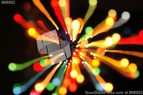 Image of xmas lights background