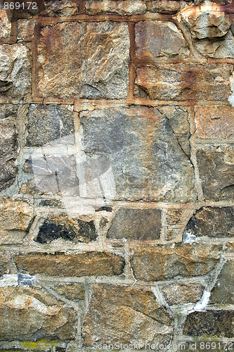 Image of Old Stone Wall Texture