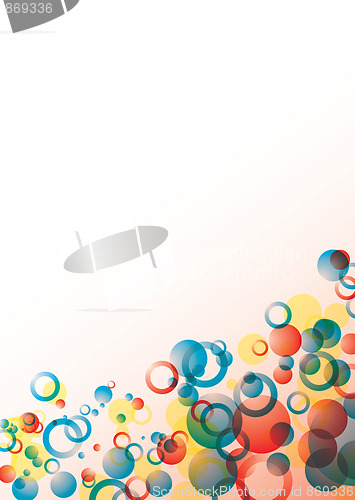 Image of bubble float red