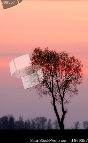 Image of Lithuania sunset