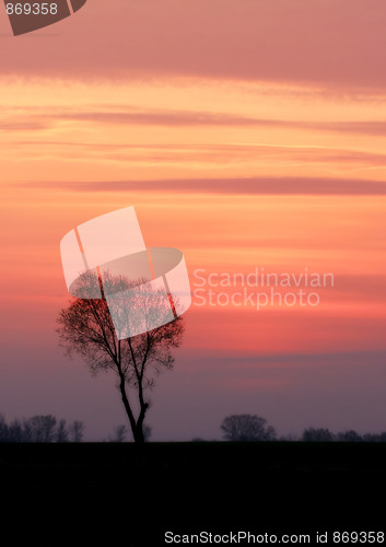 Image of Lithuania sunset