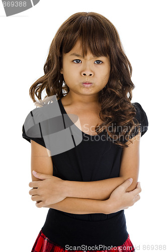 Image of angry little asian