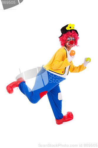 Image of funny clown