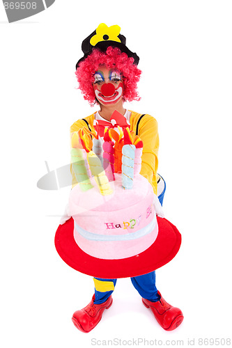 Image of funny clown