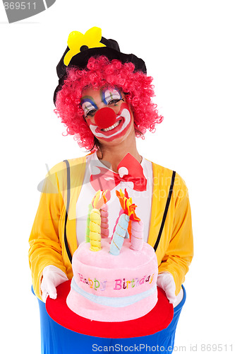 Image of funny clown