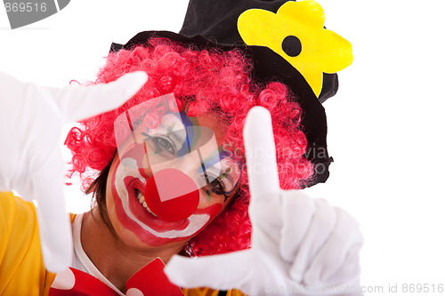 Image of funny clown