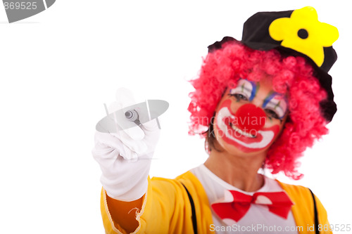 Image of Funny clown message