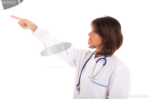 Image of Friendly female doctor