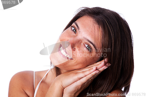Image of Mature woman look