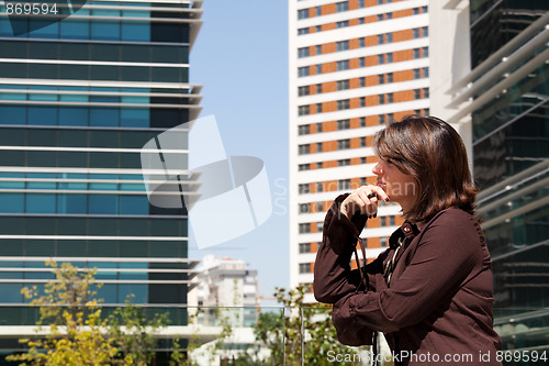 Image of Modern businesswoman