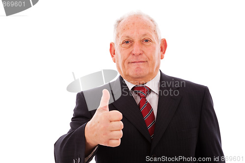 Image of senior businessman