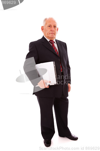 Image of Modern senior businessman 