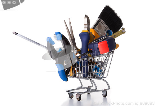 Image of Shopping some construction tools