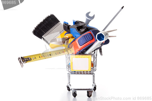 Image of Shopping some construction tools