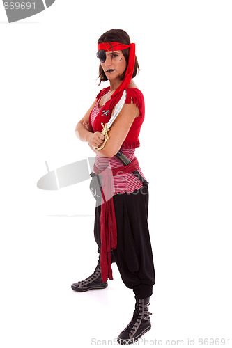 Image of Pirate girl