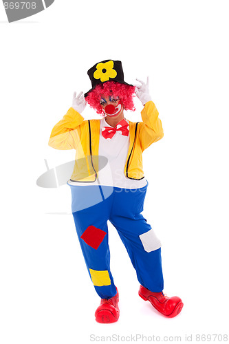 Image of funny clown