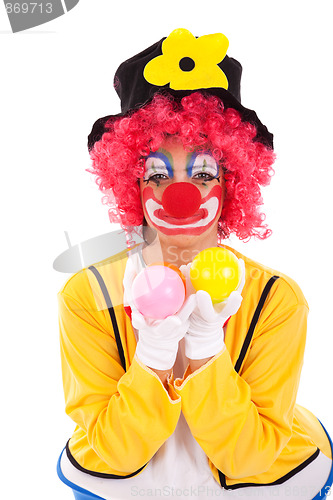 Image of funny clown