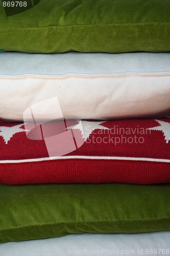 Image of Pillow pile