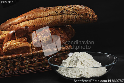 Image of Bread and flour