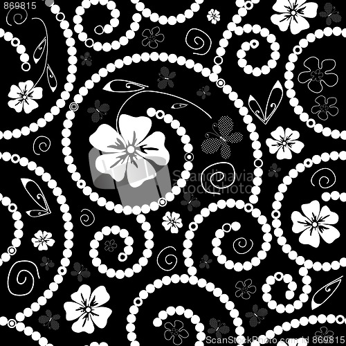 Image of Seamless floral pattern